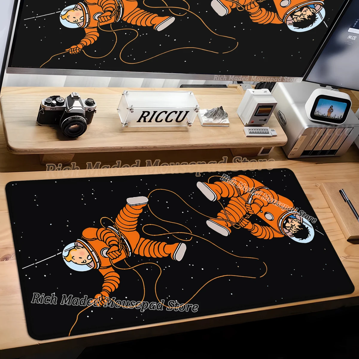 Large Computer Mousepad The Adventures of Tintins Mouse Pad Gamer Keyboard Mouse Mat PC Gaming Accessiores 90x40 Office Desk Mat