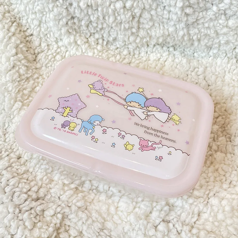 PomPomPurin Hello Kitty Anime Kawaii MINISO Ins Refrigerator Storage Box Cute Cartoon Pochacco Vegetable Case Gifts for Girls