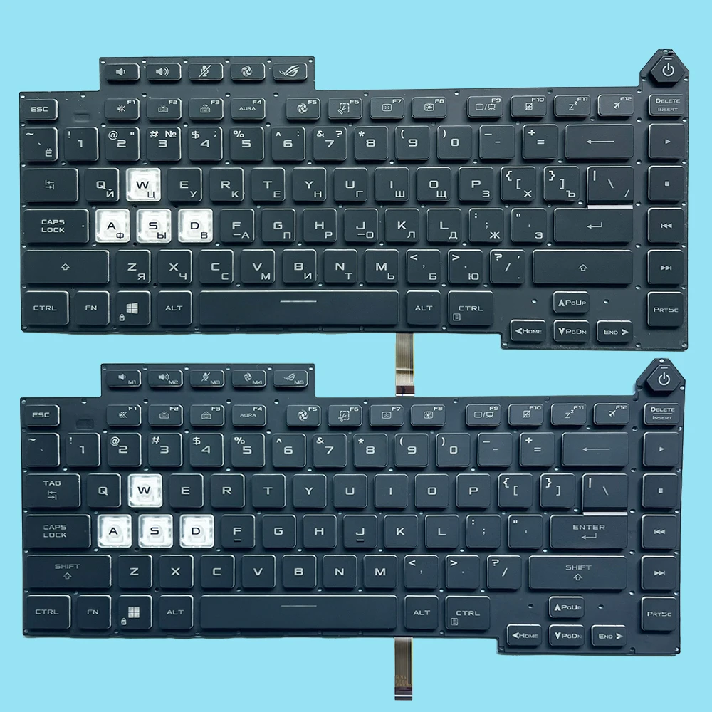 G513 US/Russian/Latin Keyboard for Asus ROG Strix G15 G513Q G513RC G513RM G513RW G513QR G513QE/QM G513IM G513IC G513QECC  RGB