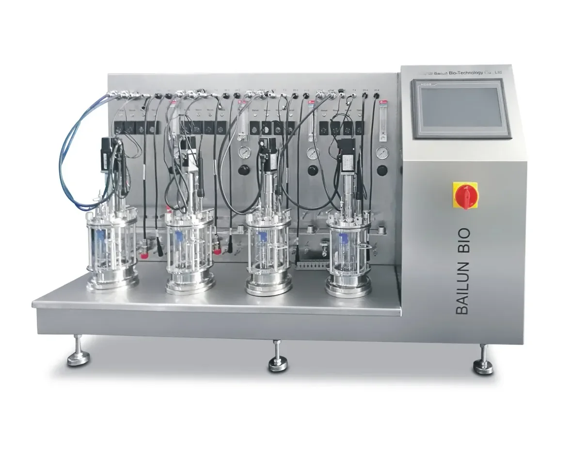 Fermentador de vidrio reactor de vidrio reactor químico unitank fermentador