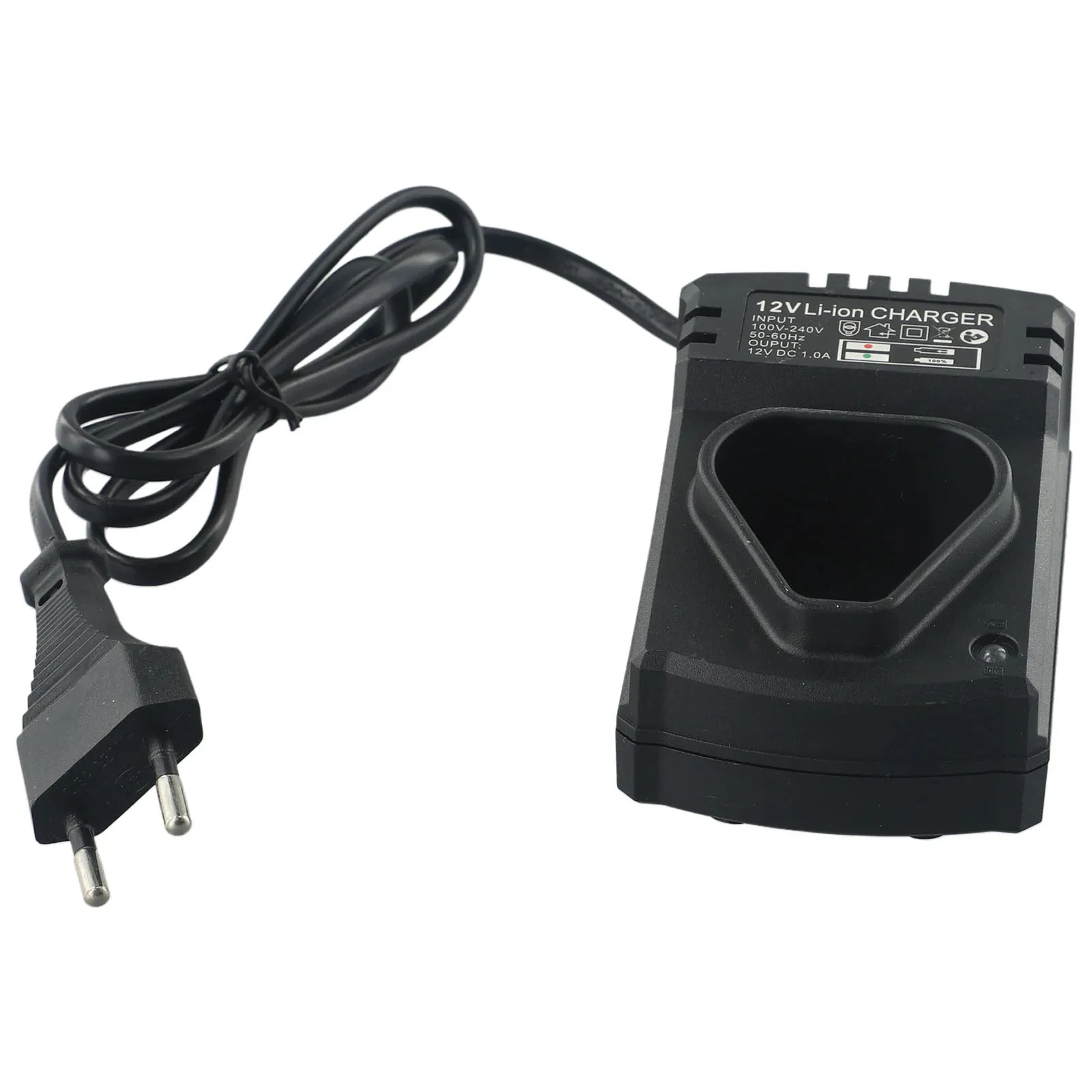 Power Tool Part DC US/EU Li-ion Rechargeable Charger Support 110-240V Black For Electrical Lithium Drill 12V Lithium Screwdriver