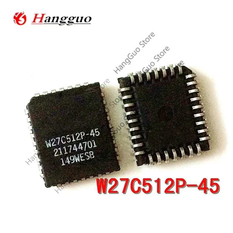 5pcs/lot Brand new original  W27C512P-45Z W27C512P W27C512 27C512P-45Z 27C512P 27C512 PLCC32 ic memory chips