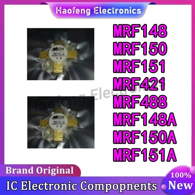 

MRF148 MRF150 MRF151 MRF421 MRF488 MRF148A MRF150A MRF151A TO-59 Радиочастотная трубка ВЧ-ламповый модуль усилителя мощности В наличии