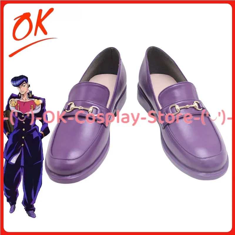 

[На заказ] Higashikata Josuke обувь для косплея аниме ролевая игра JoJo's Bizarre Adventure реквизит Хэллоуин карнавал ботинки из искусственной кожи