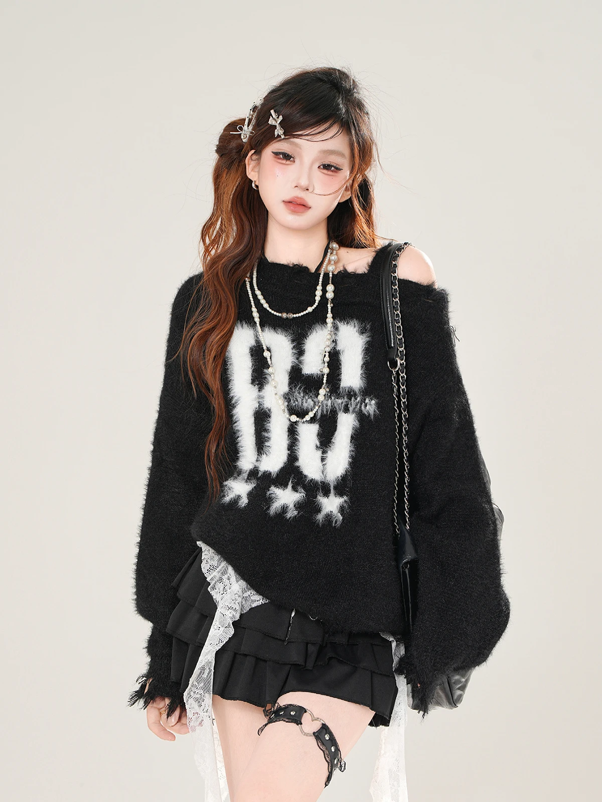 

kit London High Achiever Women's Sweater Commute Sle Loose Fit Long Sve round Ne Warmth Autumn Winter