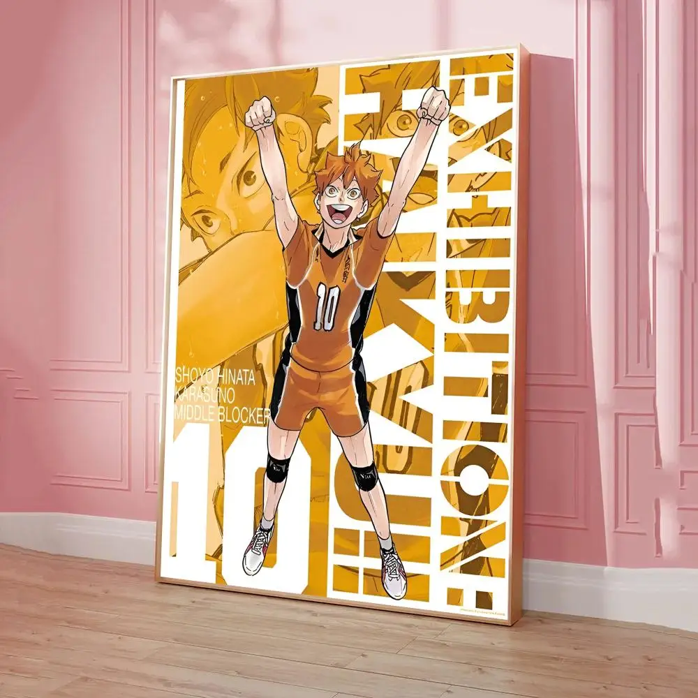 Japan Anime Haikyuu Poster Classic Vintage Poster HD Quality Wall Art Poster retrò per la decorazione della parete della stanza di casa