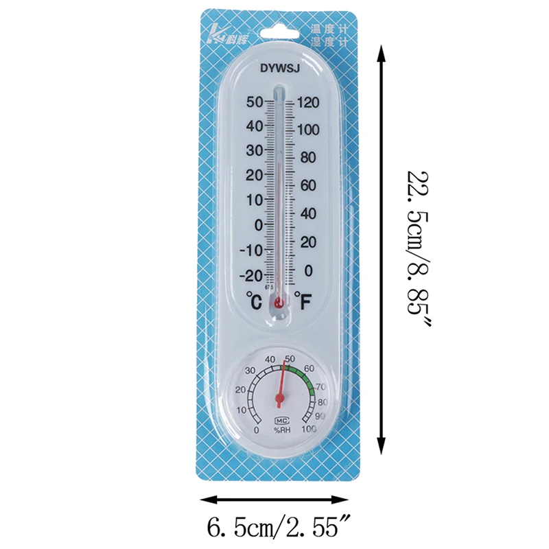 Wall-mounted Household Analog Thermometer Hygrometer Humidity Monitor Meter