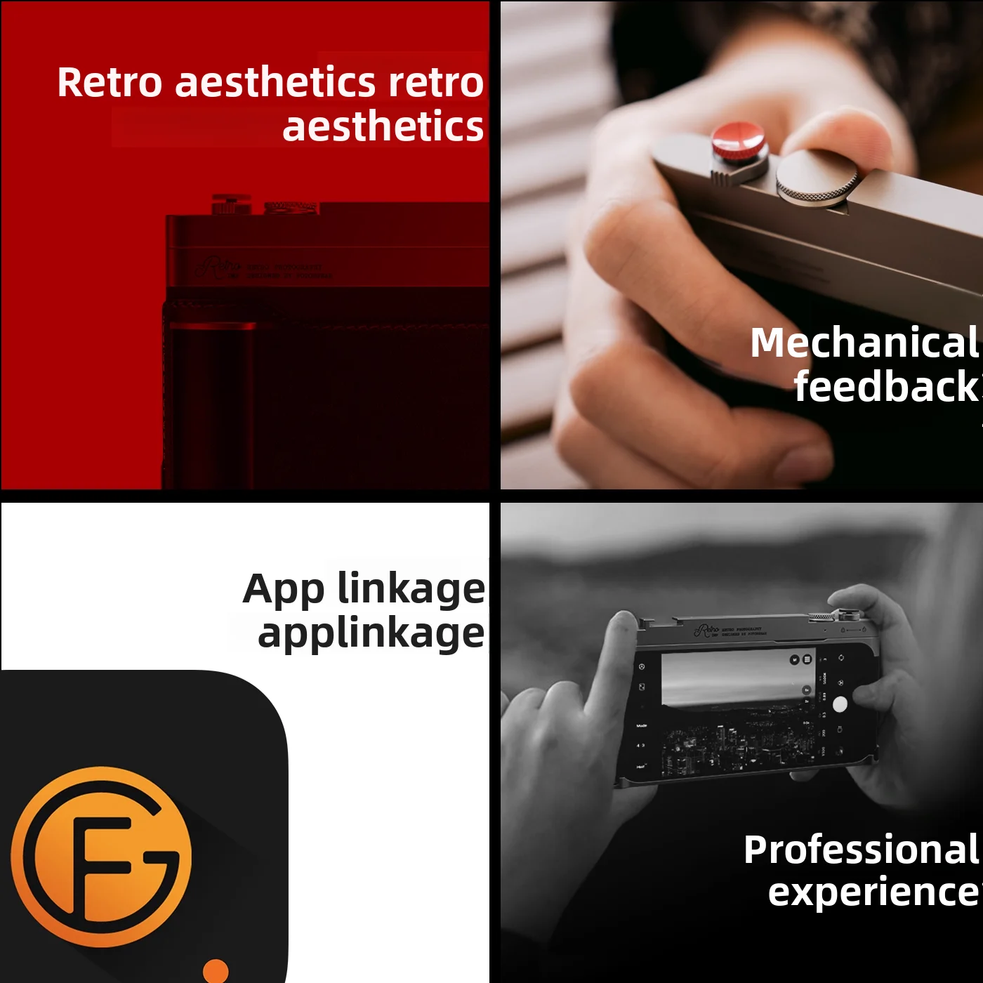 Fotorgear Professional Retro Photography Kit T-Mount For iPhone17