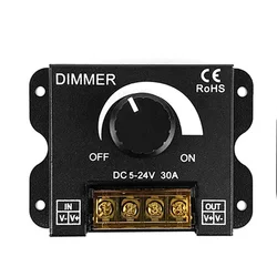 Dimmer 12v Switch Regulator Portable Console 12v Led Light Regulator Led 220v Suitable For 5050 Strip Light Dimmer