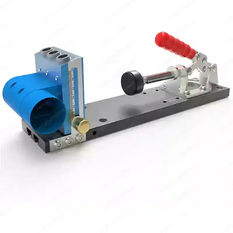 

9,5 мм комплект приспособлений для карманных отверстий, деревообрабатывающий локатор косых отверстий, сверла, набор направляющих для углового сверла 15 градусов, дырокол, инструменты «сделай сам»