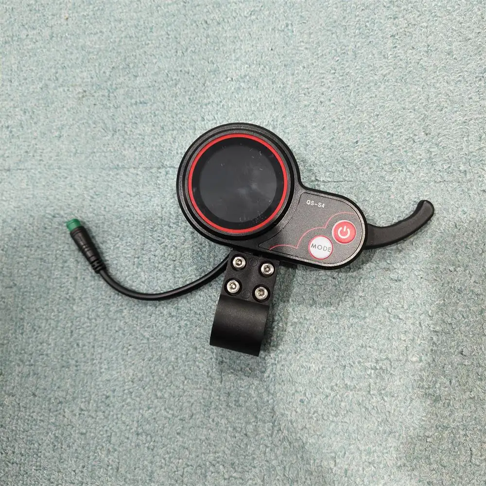 حار SalesElectric سكوتر 5pin إصبع خنق شاشة الكريستال السائل سلك متكامل QS-S4 سرعة متر التحكم للبيع #5