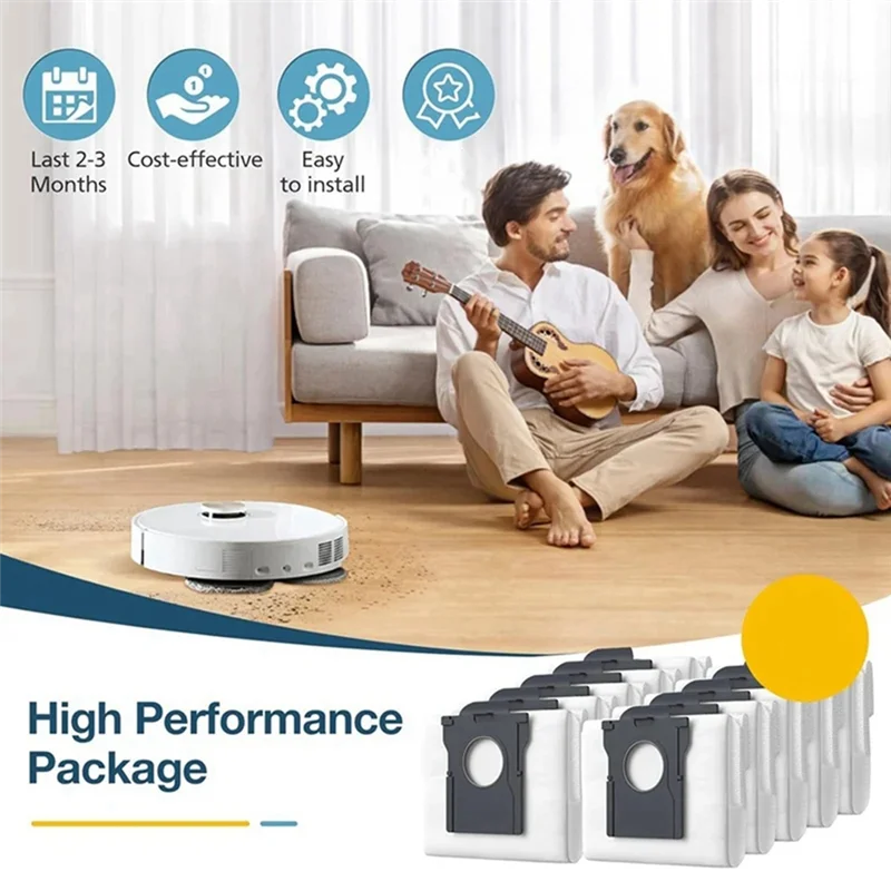لماذا-For Dreame X40 Pro Ultra، Dreame X40 Ultrathin، Dreame X40 Master Robot Vacuum استبدال أجزاء كيس الغبار