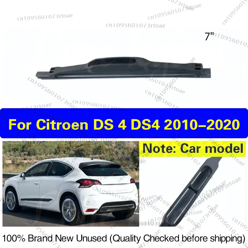 

Car Wiper Blade Rear Back Window Windscreen Windshield Wipers For Citroen DS 4 DS4 2010 - 2020 Auto Accessories 7"