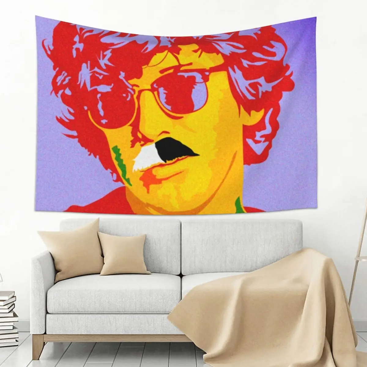 

Charly garcia art Tapestry Bedroom Decor Room Decor Cute Wall Decorations Wall Decor Hanging Tapestry