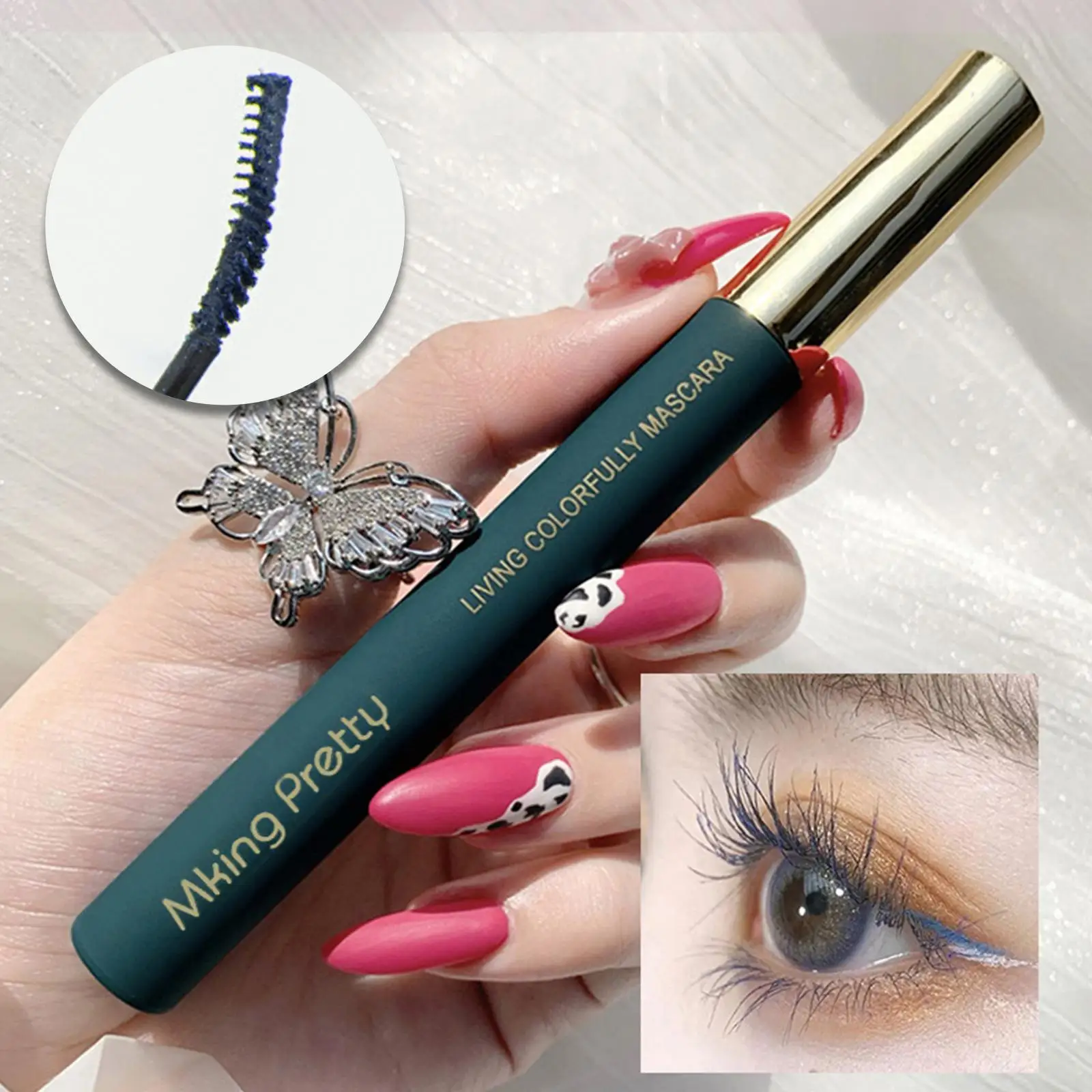 Magic Color Skinny Mascara Thick Waterproof Long Lasting Natural Mascara Eye Lashes Brush Beauty Makeup Wholesale