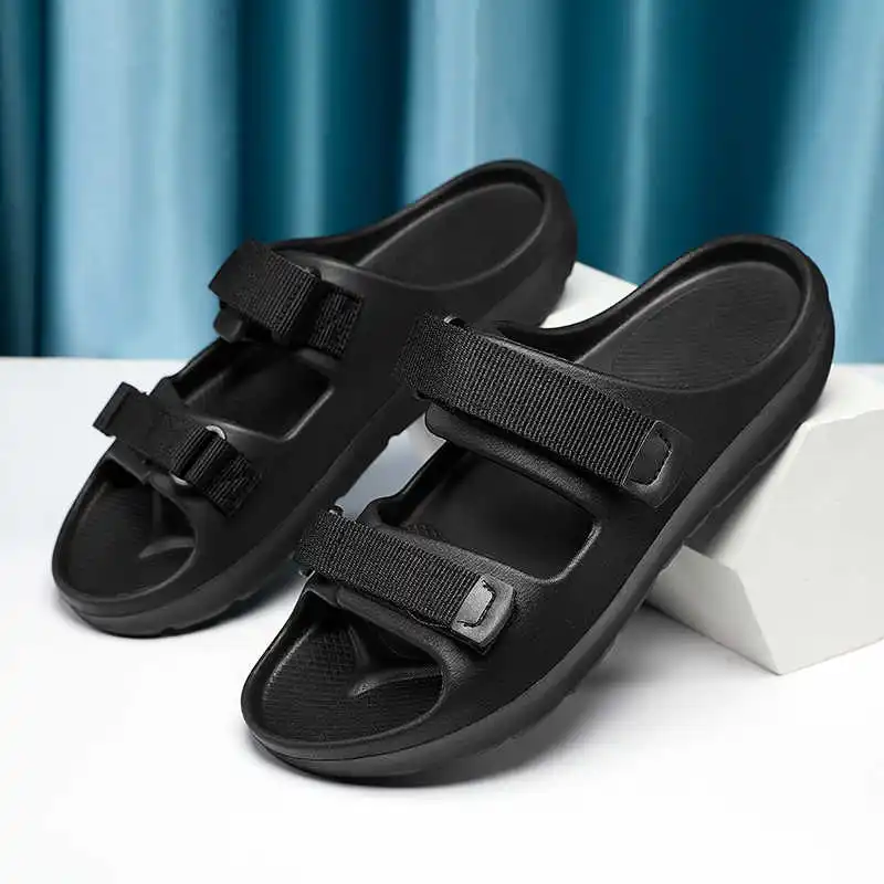 

High Platform Round Toe Home Soft Slippers White Tennis Shoes Black Sandals Woman Sneakers Sports Loafer'lar Snackers