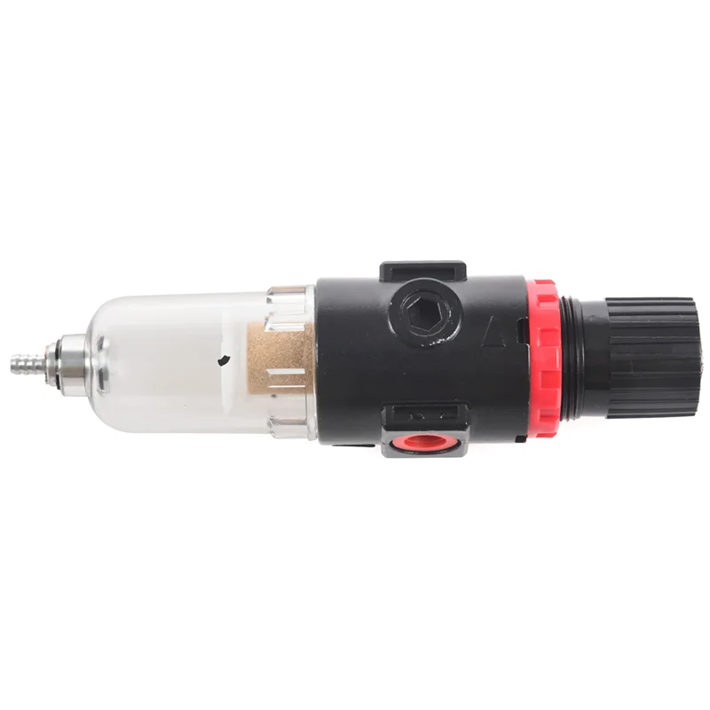 

AA49 4Pcs 1/4 Air Compressor Filter Water Separator Trap Tools Kit With Regulator AFR-2000