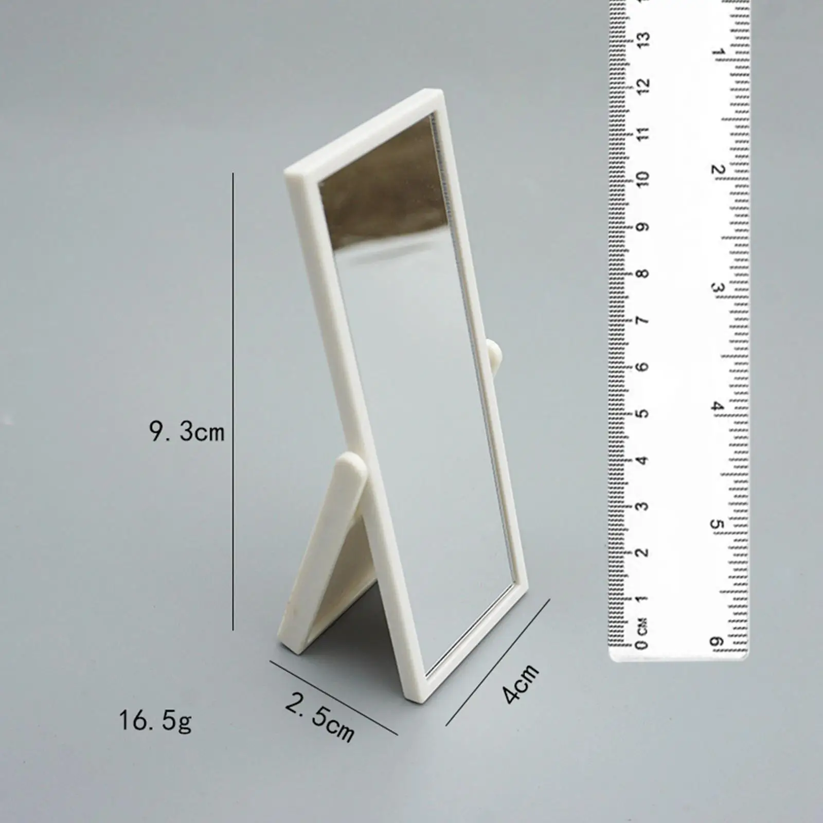 Puppenhausmöbel im Maßstab 1:12, Puppenhaus-Miniaturspiegel für Mikrolandschaften