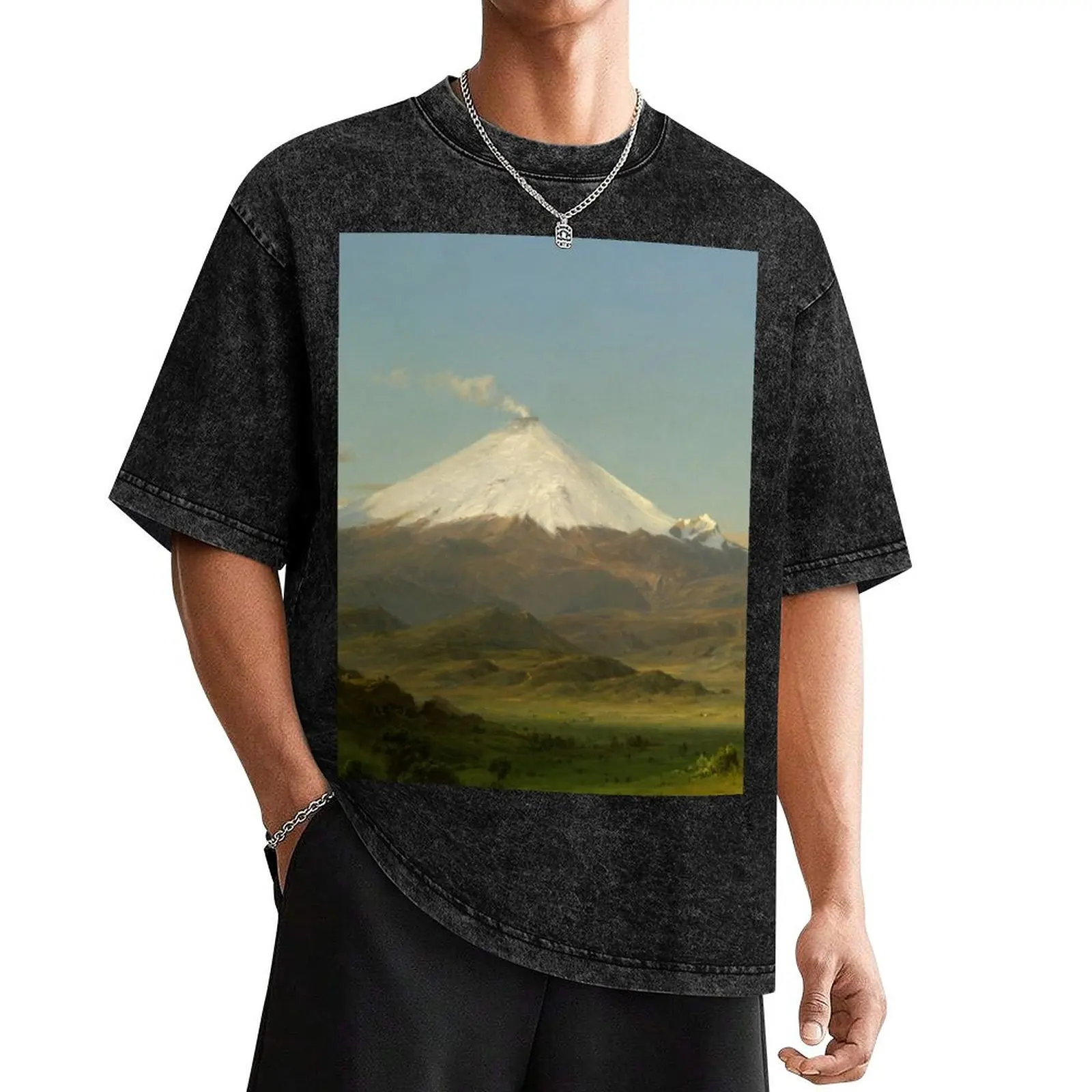 Cotopaxi - Frederic Edwin Church T-Shirt graphic t shirts anime figures mens graphic t-shirts hip hop