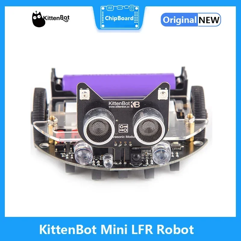 

Программируемый робот KittenBot Mini LFR — Scratch 3.0 — поддержка программы на Python