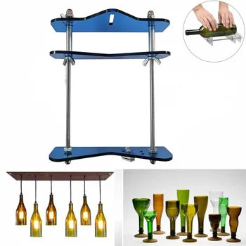 Profesjonalne narzędzie nóż do szkła do krojenia butelki do piwa wina z gładką i przenośną lekką konstrukcją maszyna tnąca do butelek