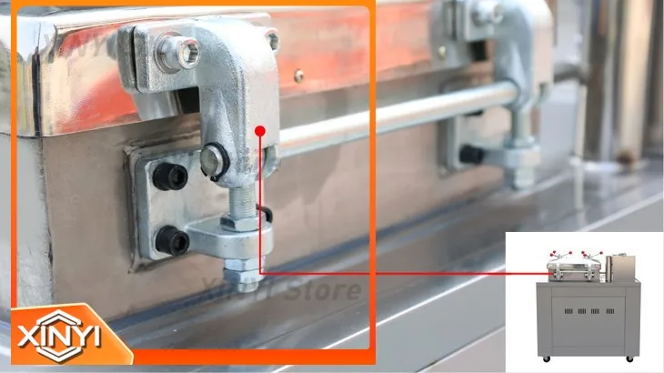 High Efficiency Commercial Grade Chicken Pressure Fryer 25L Computer Manual Panel New Condition Electric Power Source