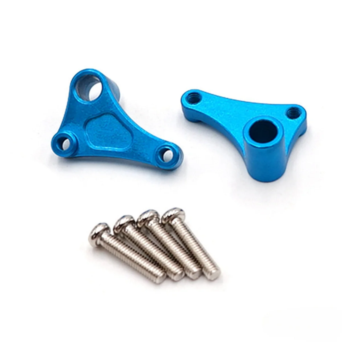 BAAA-For WLtoys 1/12 12428 12423 12427 RC قطع غيار السيارات FY نموذج ترقية الأجزاء المعدنية سوينغ الذراع مقعد RC مجموعة قطع غيار السيارات، أحمر