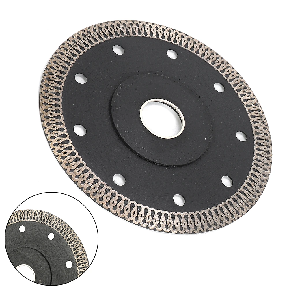 1 pz 5 pollici lama per sega diamantata 125mm x 22.23mm disco da taglio per piastrelle in gres porcellanato diamante sottile lama da taglio a secco disco smerigliatrice ruota