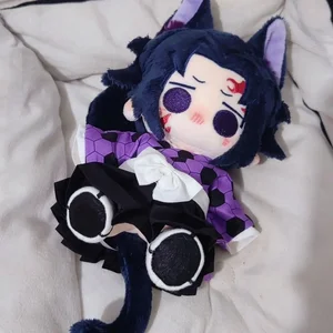 20cm Plush Anime Kimetsu No Yaiba Demon Slayer Michikatsu Tsugikuni Secretary Kokushibo Figure Plush Doll 10 Main Sales Secretary - №2