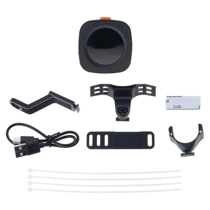 96GB Motorcycle Decorative LED Tail Lamp Animation Upload 5 Color Modes 240x240 Resolution Waterproof