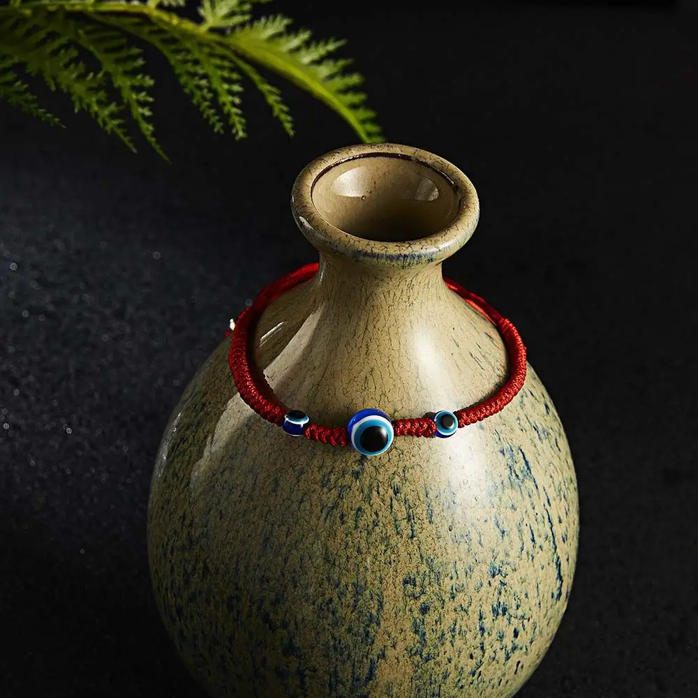 Brithdays Gift Charm Beads String Demon Eye Lucky Red Thread Fashion Accessories Bracelets Bangles Jewelry