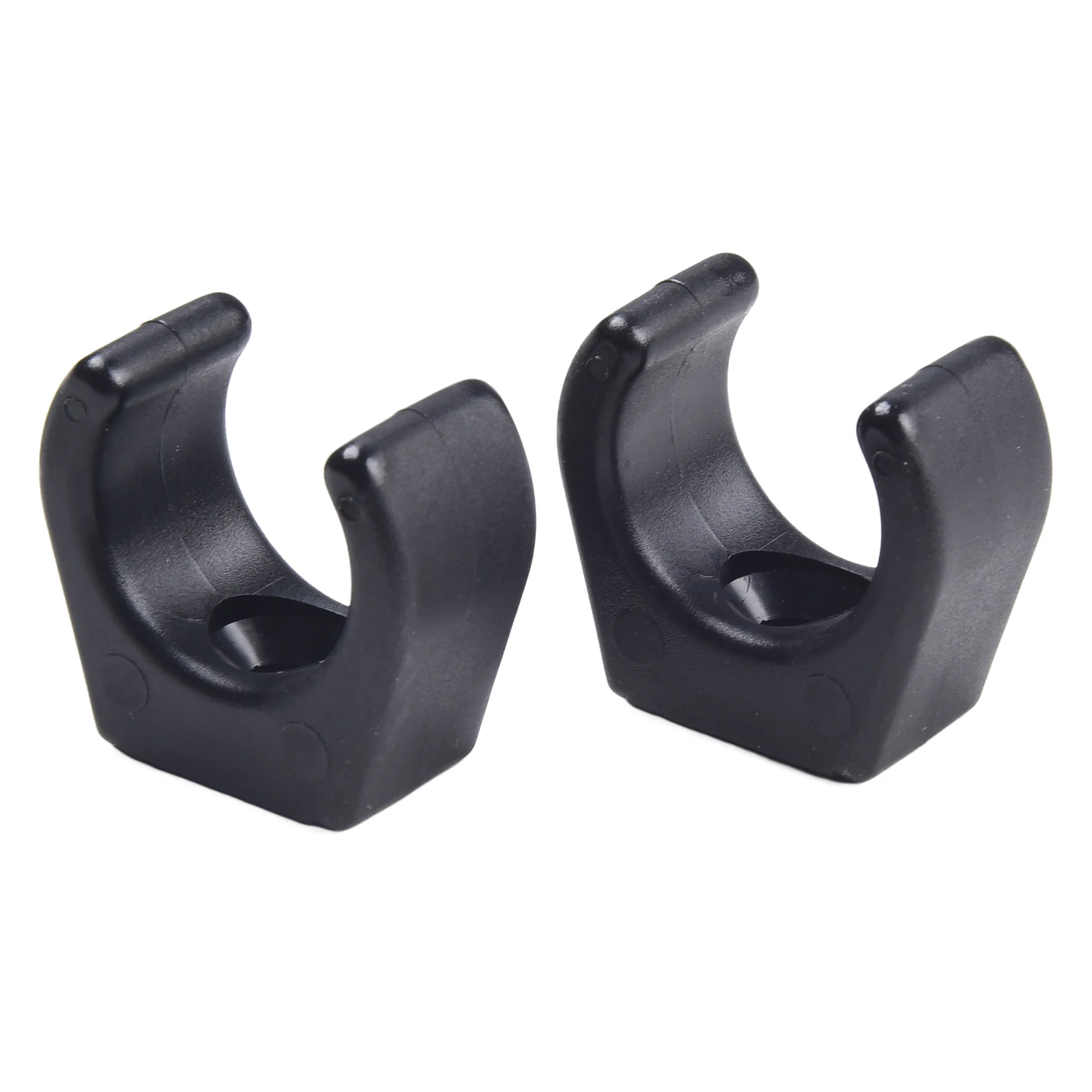 High Quality Ladder Hook Clips Pipe Clamps Nylon Black For 24mm Tube Marine Accessories Portable 24mm/0.95inch