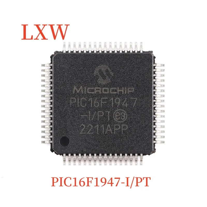 

10pcs PIC16F1947-I/PT PIC16F1947 -I/PT QFP-64 Microcontroller Chip Microcontroller New