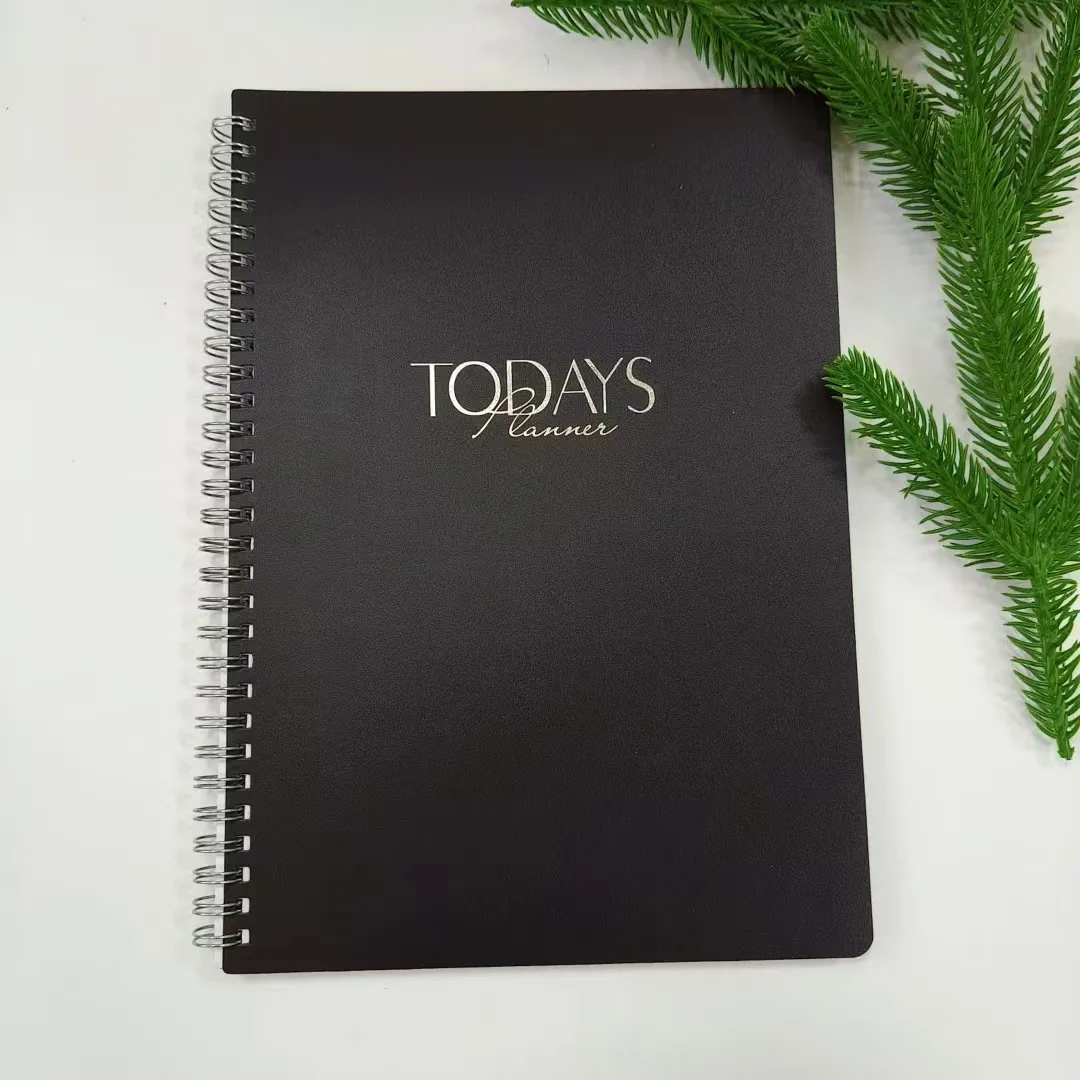 Cuaderno planificador diario y semanal sin fecha de 7 días: horario horario, lista de tareas, planificación de conciertos y fitness, para un tiempo eficiente Mana