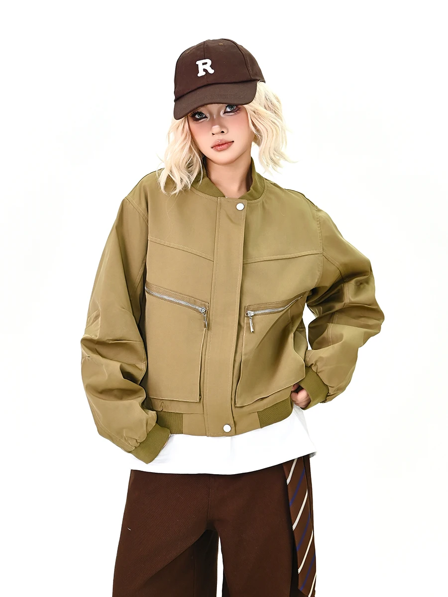 

Street Sle Loose Women's Work Jaet Spring 2026 New Faion Brand Couple's Trendy Outerwear Easy to Wear Comfortable Fit