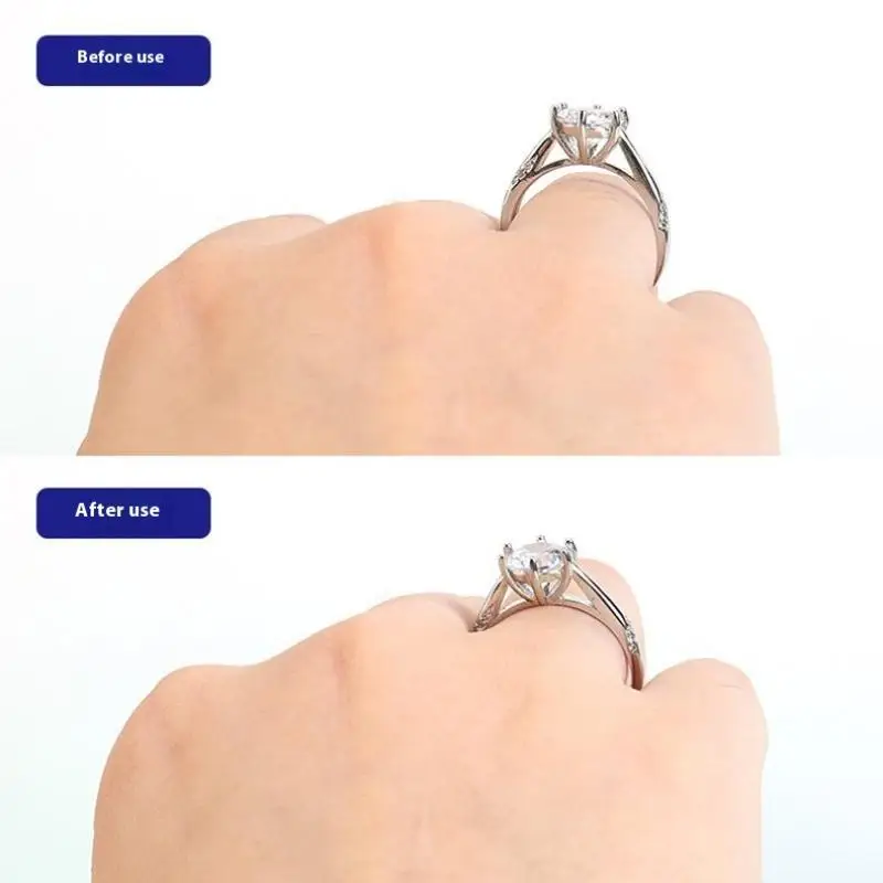 ‘8 Sizes Silicone Ring Size Adjuster Resizer Anti-Loss Proof Invisible Ring Holder Retainer Shrinker For Rings Jewelry Tools