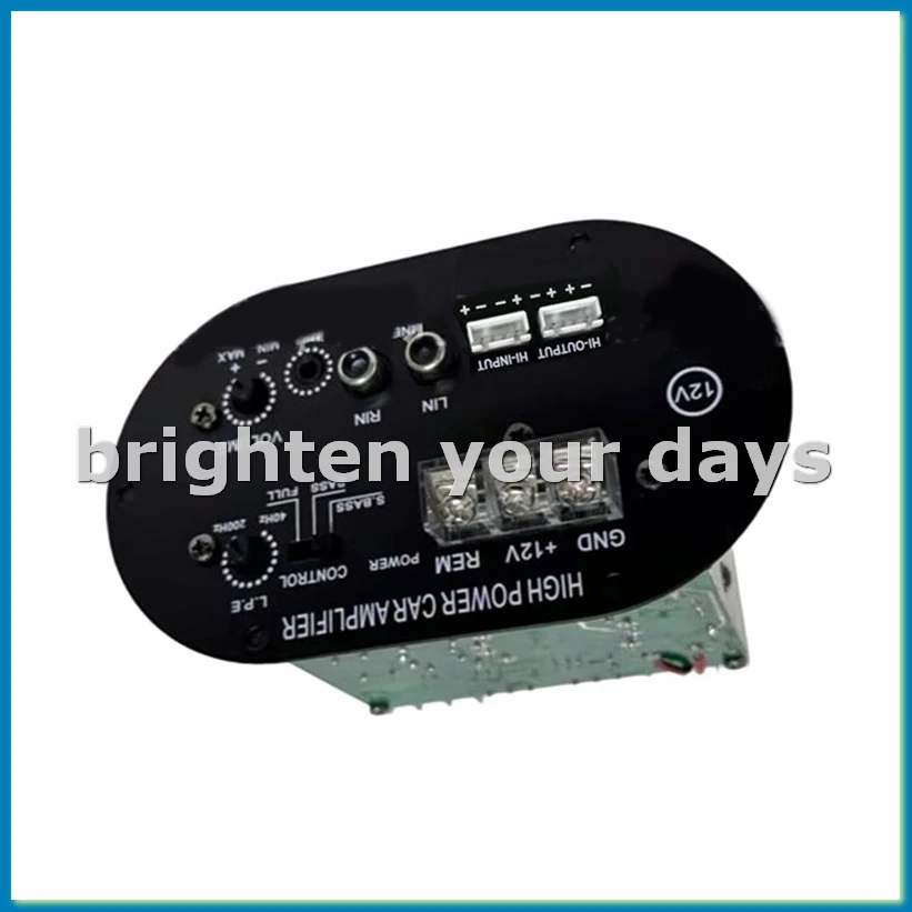 

Плата автомобильного усилителя 12 В, мощный усилитель сабвуфера, 500 Вт, полноцветный чистый автомобильный усилитель сабвуфера, стиль платы 1-VVNB