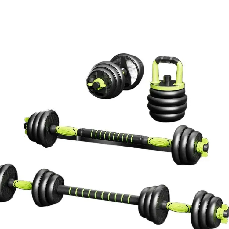 

Cross Fit Rubber Coated Gym Equipment Weights Dumbbells 20kg Set Adjustable Dumbbell