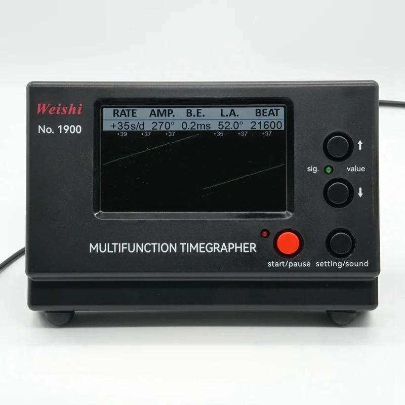 Weishi,No.1900 Timegrapher Zegarek narzędzie do testowania zegarek Tester dla warsztatów hobbystowie oglądają Test narzędzie do naprawy Test pomiaru