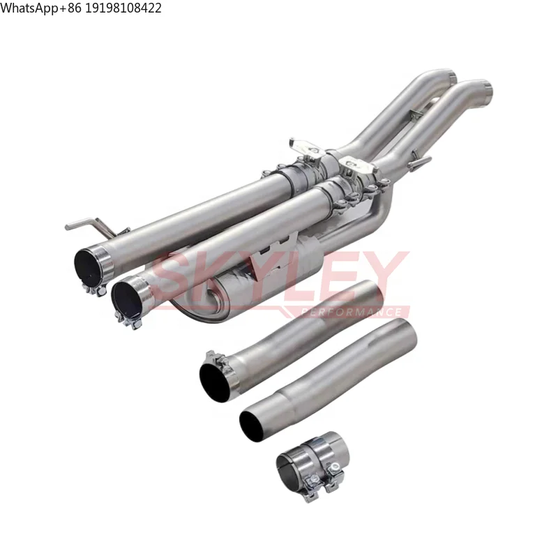 Mid-Section Exhaust System for 2021-2025 Ford F-150 Raptor 3.5L V6 Automatic Transmission 2 & 4 Wheel Drive Crew Cab