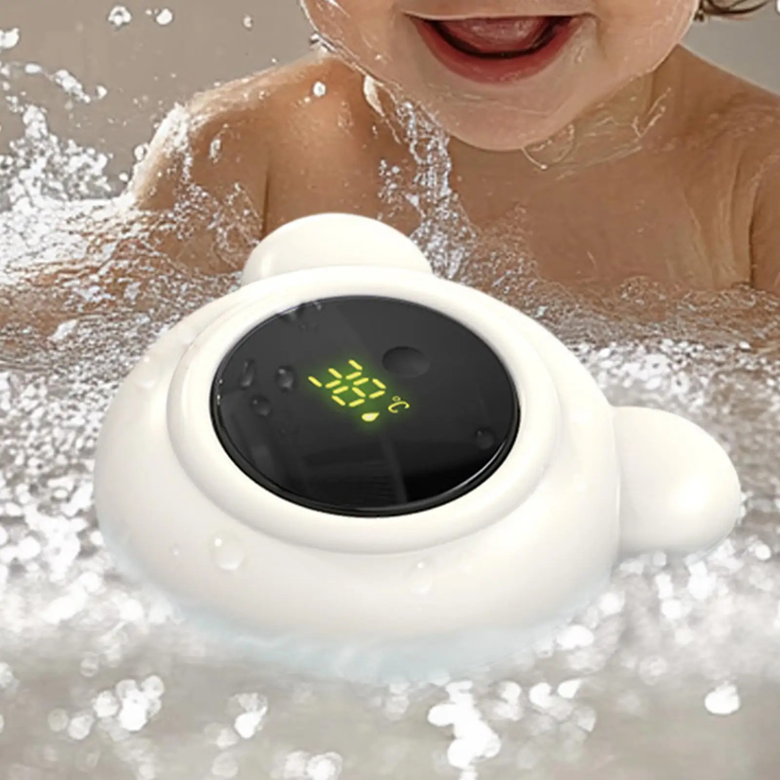 

Baby Bath Temperature Meter Floating Digital Water Baby Bath Temperature Meter LED Display Temperature Tester Safety Cartoon