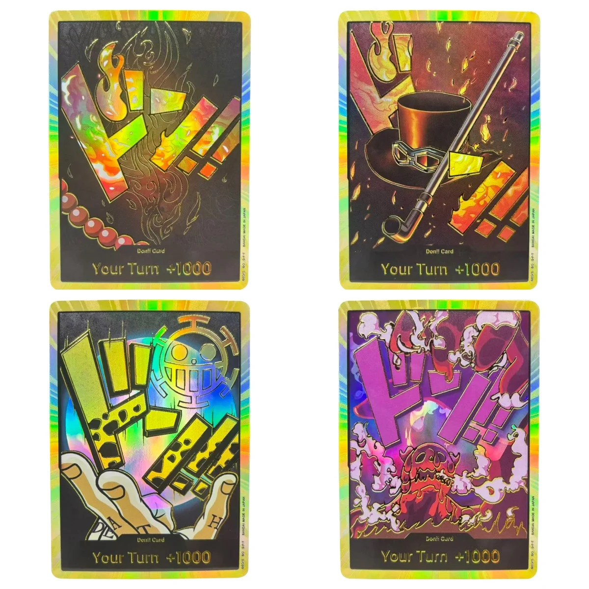 

ONE PIECE Collection Cards DON! Card Monkey D. Luffy Roronoa Zoro EN DIY High Quality Self Made Game Anime Cards Gift Toy