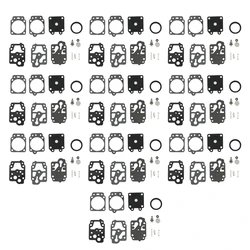 10Pcs Carburetor Repair Rebuild Gasket Needle Kit For Walbro K20-WYJ Echo Husqvarna Toro Ryobi Honda Homelite Trimmer