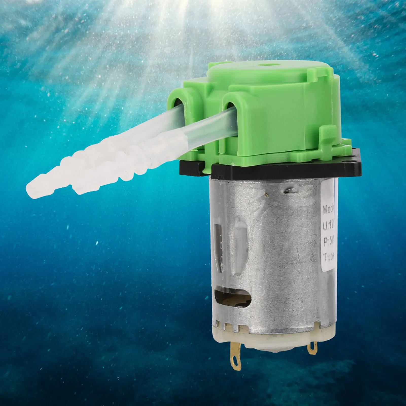 

ZK20 12 В 3*5 дозирующий насос DIY перистальтическая трубчатая головка для аквариумной лаборатории химический анализ (зеленый)