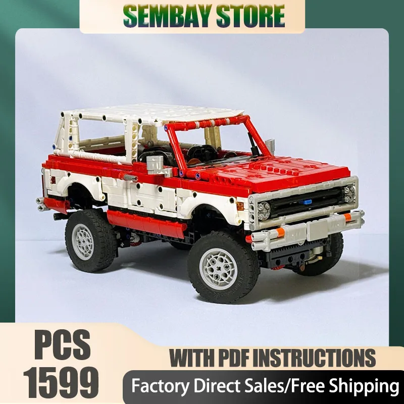مدينة السيارات Moc قوالب بناء وحدات K5 السترة على الطرق الوعرة نموذج مركبة كتل التكنولوجيا عيد الميلاد لتقوم بها بنفسك لعبة هدية البناء