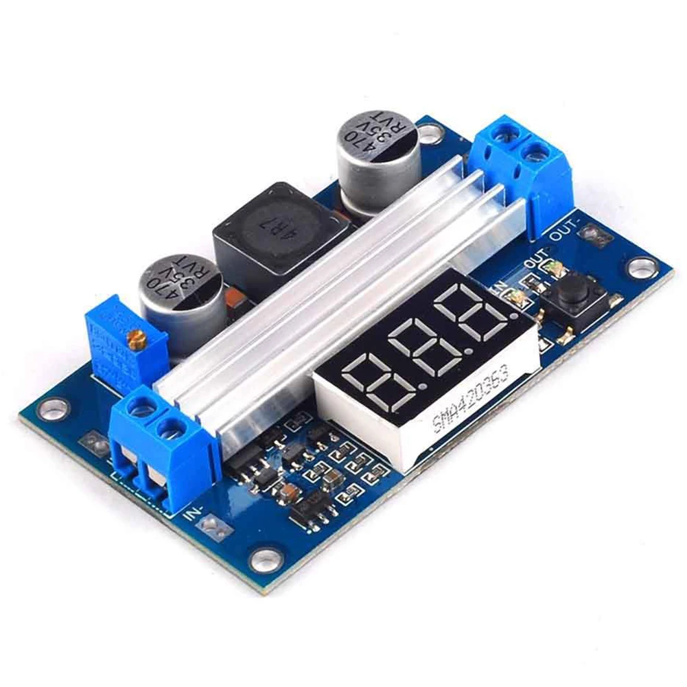 Módulo regulador de tensão de fonte de alimentação LTC1871 Conversor DC-DC Módulo de fonte de alimentação regulada 3-35V Max 9A