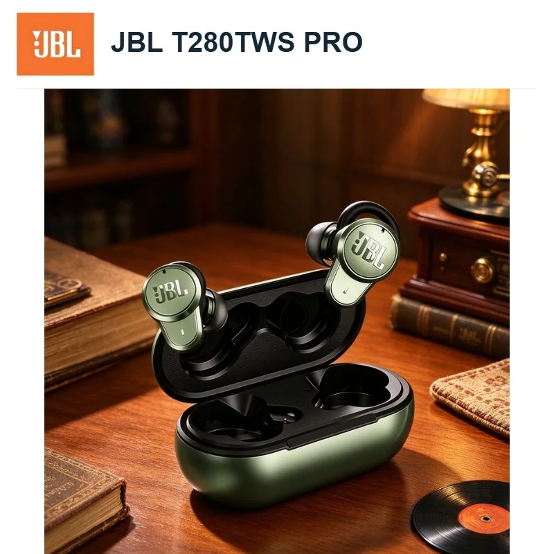 JBL T280TWS Pro True Wireless Earbuds for Movies and Series with Case