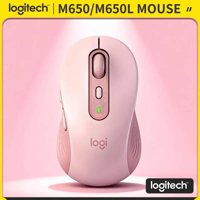 

Logitech M650 M650L wireless mouse with a battery life of up to 24 months, compatible with desktop and laptop computers