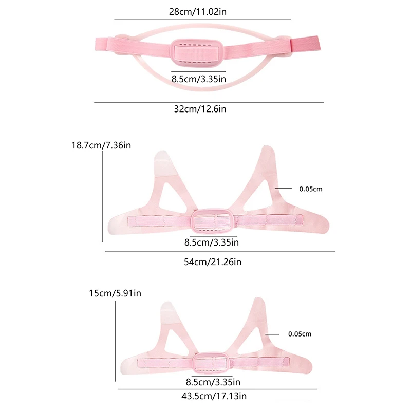 Регулируемый пояс для подбородка против храпа для взрослых и детей коррекция дыхания эластичная лента Улучшение сна инструмент для ухода