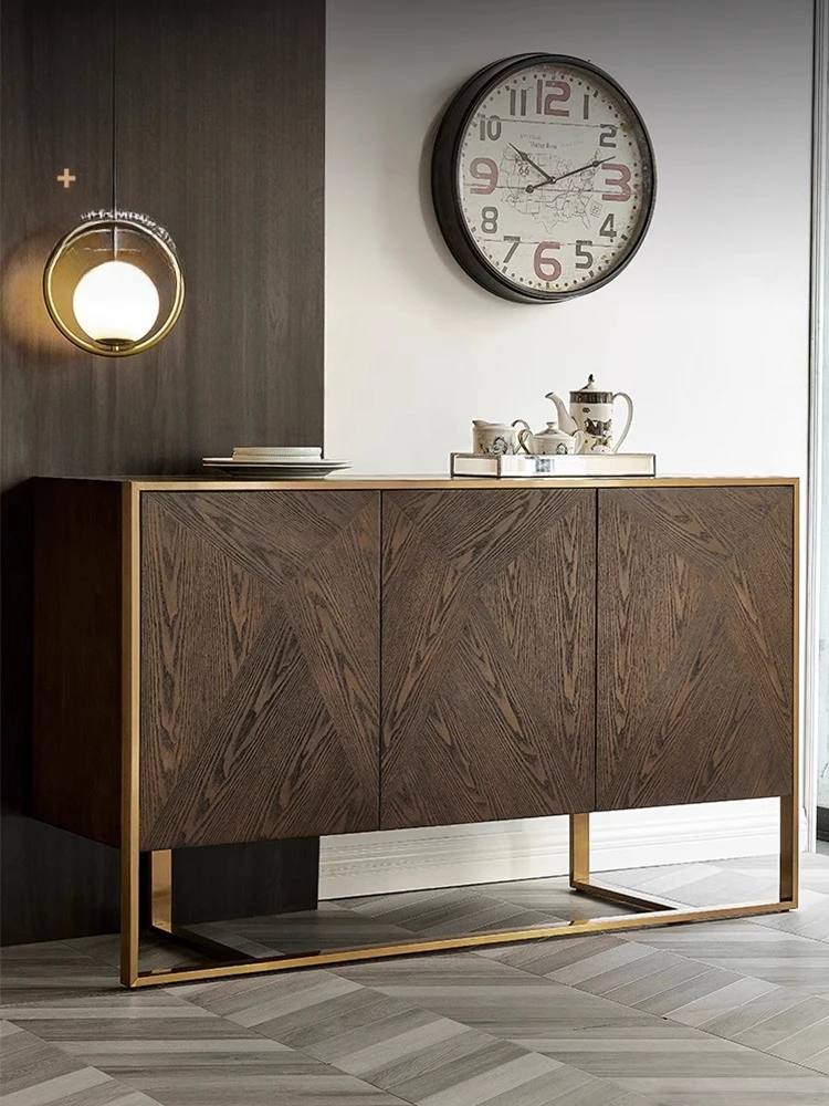 مدخل فاخر خفيف، مدخل إبداعي، خزانة جانبية لمطعم الضيوف #1